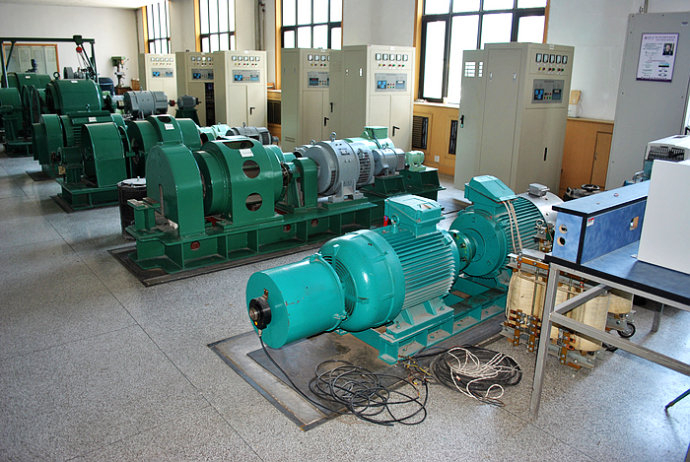 漯河某热电厂使用我厂的YKK高压电机提供动力